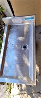 Stainless could be a fish cleaning station