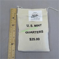 U.S. Mint Quarters - Ohio - $25.00 sealed bag
