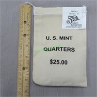 U.S. Mint Quarters-Ohio - $25.00 sealed bag