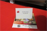 The wine Station $25 gift card