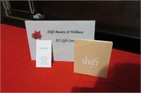 Shift Beauty & Wellness $25 gift card