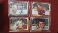 4 Hockey Sports Trading Cards