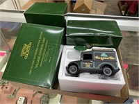 DEPT. 56 HERITAGE COLLECTION 3 COLL. CLUB  TRUCKS