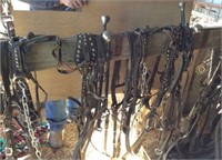 Double Set of Pony Harness w/bridles