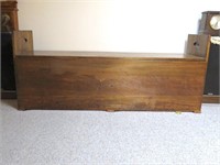 Wooden Bench with Storage Cabinet - Tallest Point