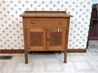 Vintage Cabinet - Measures Approx. 32T x 28W x 16