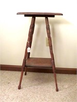 Wooden Plant Stand - Measures Approx. 28 1/2T x