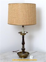Lamp - Does Work - with Shade Measures Approx.