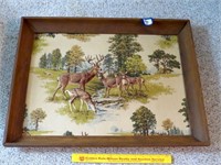 Framed Wall Decor - it appears to be Tapestry