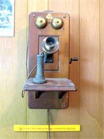 Wooden Wall Telephone - The Country Bells - Comes