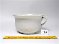 Ceramic Chamber Pot with a Handle - there is a