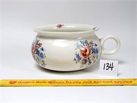 Ceramic Chamber Pot with a Handle - Marked Arthur