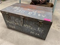 OLD MILITARY TRUNK
