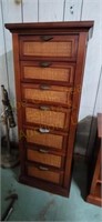 Lingerie Chest of Drawers 21.75 x 17.5 x 55.25