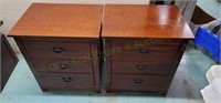 Two End Tables 23.75 x 17.5 x 27.5