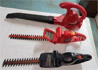 B&D Electric Hedge Trimmers, Home-lite Electric