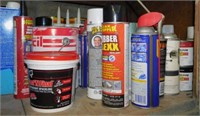 Paint & garage consumables (contents of upper