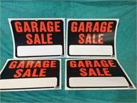 4- Garage sale signs 18 WX15T