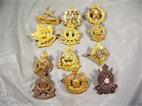 REGIMENT AND CORPS CANADIAN BADGES