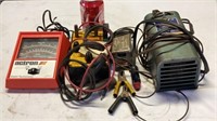 Battery booster, dwell tachometer, coil and