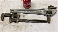 14” pipe wrench and 14” offset pipe wrench