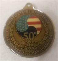 50th Anniversary of Korean War Challenge Coin