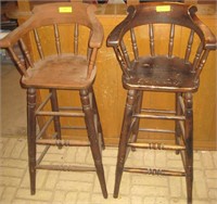 2 Barstools Seat Height 30"