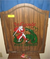 St George Fully Licensed Dart Board Extremely