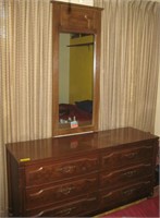 6 Drawer Dresser with Mirror