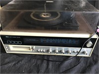 Miida 1125 Stereo, Record Player, 8 Track Works