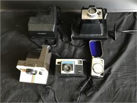 Camera Lot Polaroid and Kodak