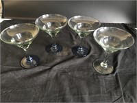 Set of 4 Margarita Glasses