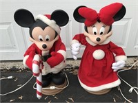 PUO 24" Large Mickey and Minnie Mouse Figures