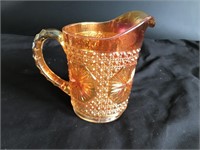 Carnival Glass Imperial Peach Pitcher