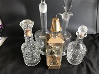 PUO Lot of Decanters