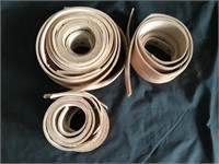 Lot of Leather pieces for belts