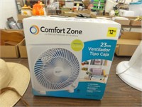Comfort Zone 9" box fan