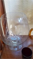 Large Brandy Snifter, Etched Greek Letters
