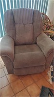 Lazyboy Recliner, Gray Patterned