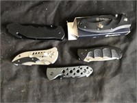 Lot of 5 Smith and Wesson Knives