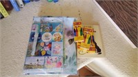 Wrapping Paper, Card, Crayons