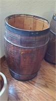 Vtg Wood Barrel #1