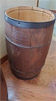 Vtg Wood Barrel #2