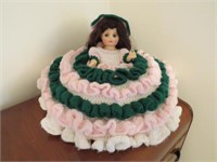 Handmade Crochet Bed Doll