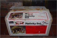 Vintage Sears TrimShop Nativity set in box