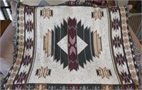 44 x 56 gemoetric pattern throw blanket