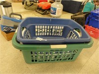 3 laundry baskets with some breaks