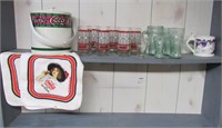 Coca Cola Ice Bucket & Glasses