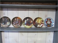 Knowles Rockwell Plates incl The Storyteller