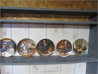 Knowles Rockwell Plates incl The Tycoon